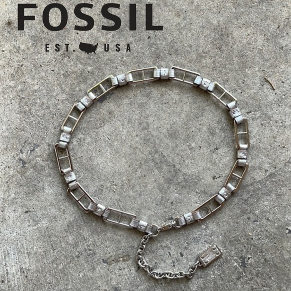 Fossil Chain Link Belt